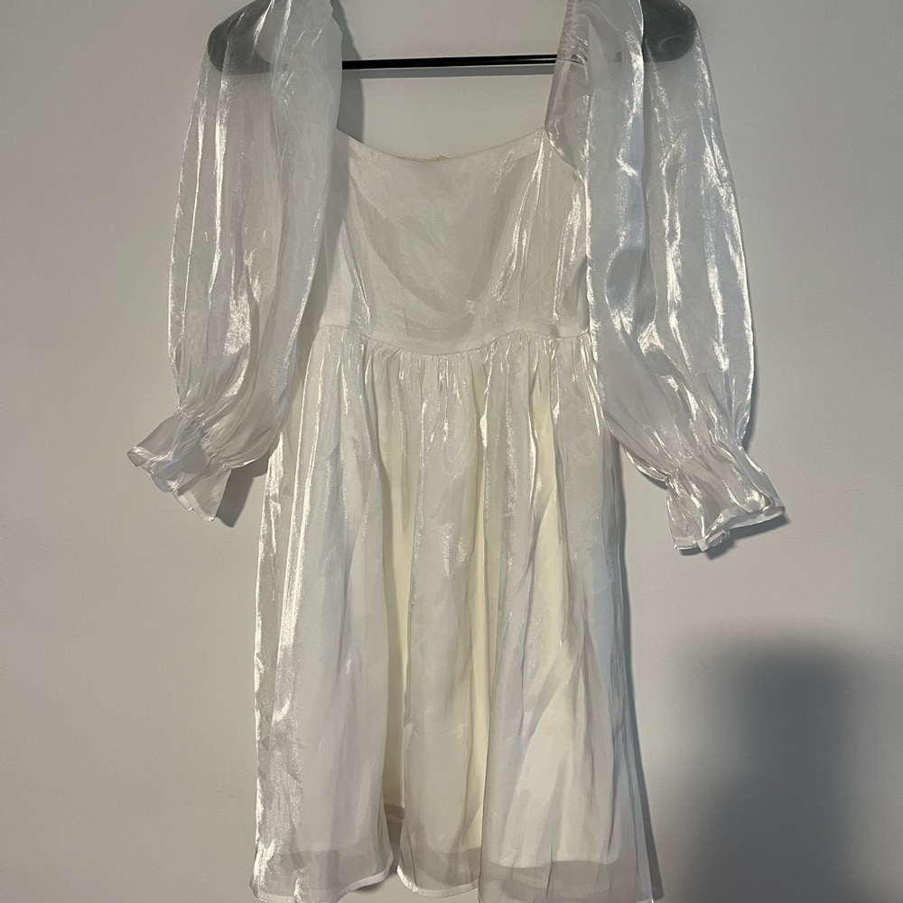 White dress